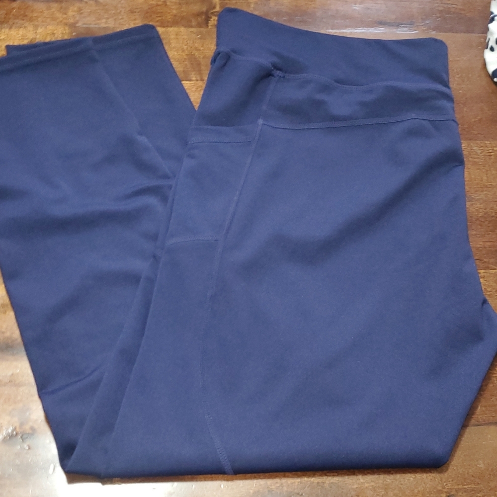 Women's Navy High-Waist Leggings